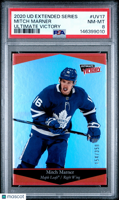 2020 UPPER DECK - MITCH MARNER #UV17 - ULTIMATE VICTORY /350 - PSA - /350