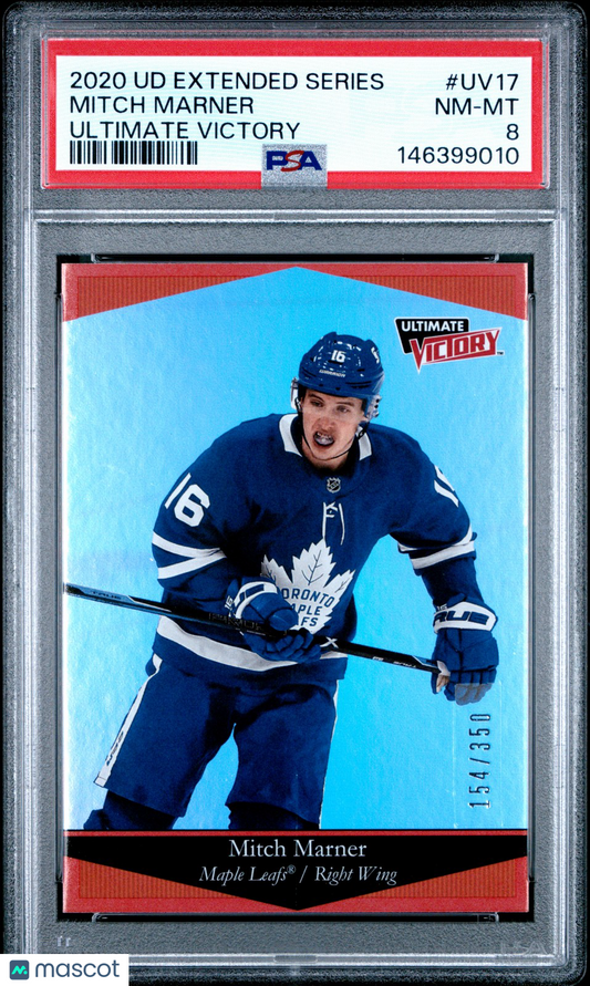 2020 UPPER DECK - MITCH MARNER #UV17 - ULTIMATE VICTORY /350 - PSA - /350