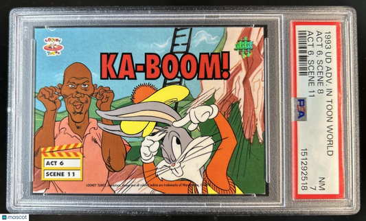 1993 Upper Deck- Michael Jordan - Adventures in Toon World - Act 6 Scene 8 - PSA