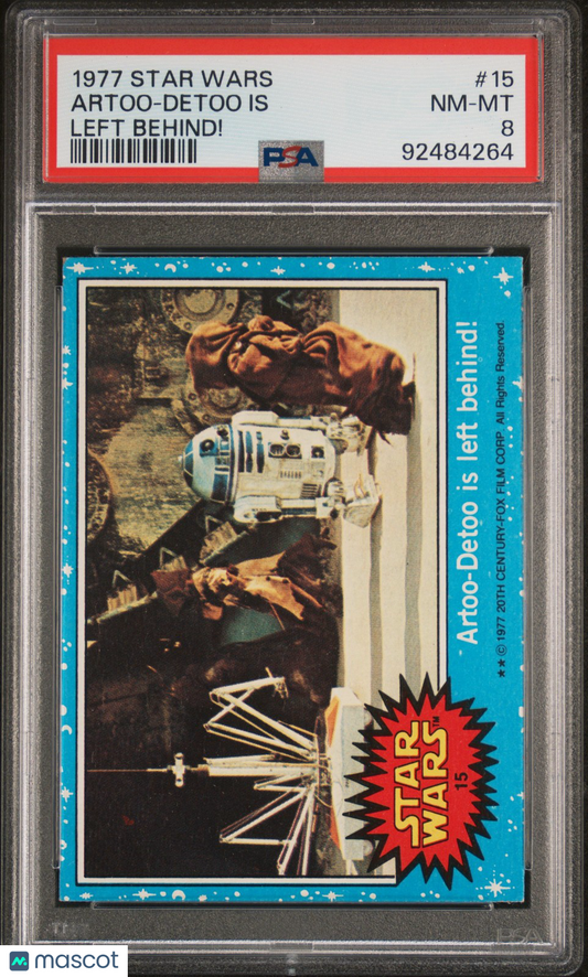 1977 STAR WARS - ARTOO-DETOO IS LEFT BEHIND! #15 - PSA 8