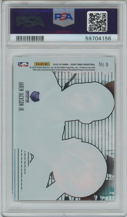 2018 Panini Court Kings Acetate Rookies Jaren Jackson JR. ROOKIE #5 PSA 9