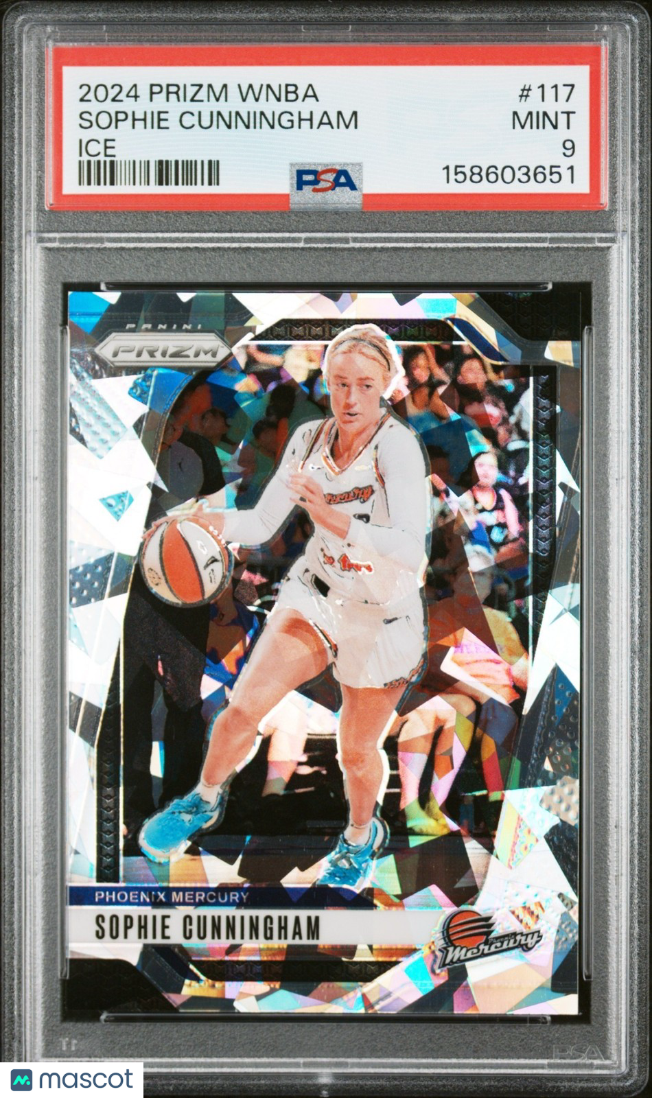 2024 WNBA Prizm - Sophie Cunningham #117 - Ice Prizm - PSA - ICE PRIZM