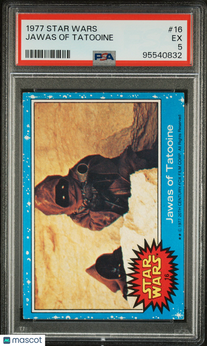 1977 Star Wars - Jawas of Tatooine #16 - PSA 5