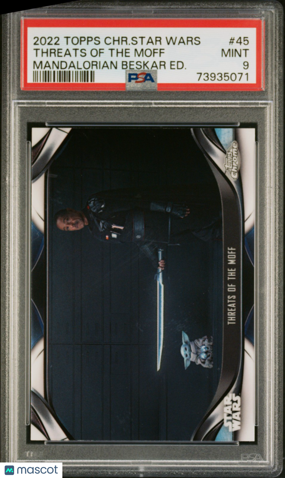 2022 Chrome Star Wars - Threats of the Moff - Mandalorian Beskar Edition - PSA