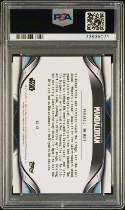 2022 Chrome Star Wars - Threats of the Moff - Mandalorian Beskar Edition - PSA
