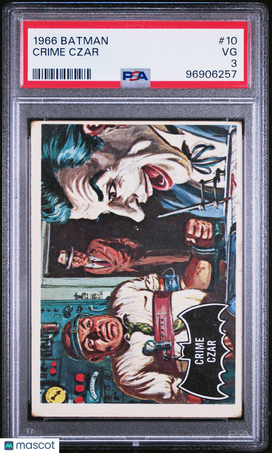 1966 Batman - BLACK BAT - Crime Czar #10 - PSA 3