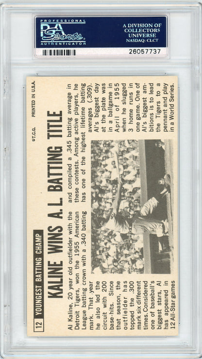 1964 Topps Giants Al Kaline #12 PSA 8