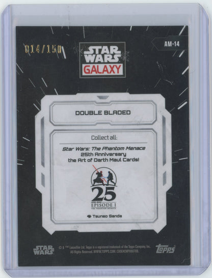 Star Wars Galaxy Double Bladed 014/150 #AM-14