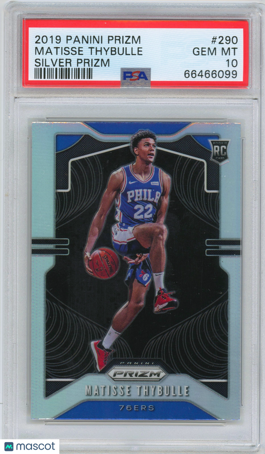 2019 Panini Prizm Matisse Thybulle ROOKIE #290 PSA 10