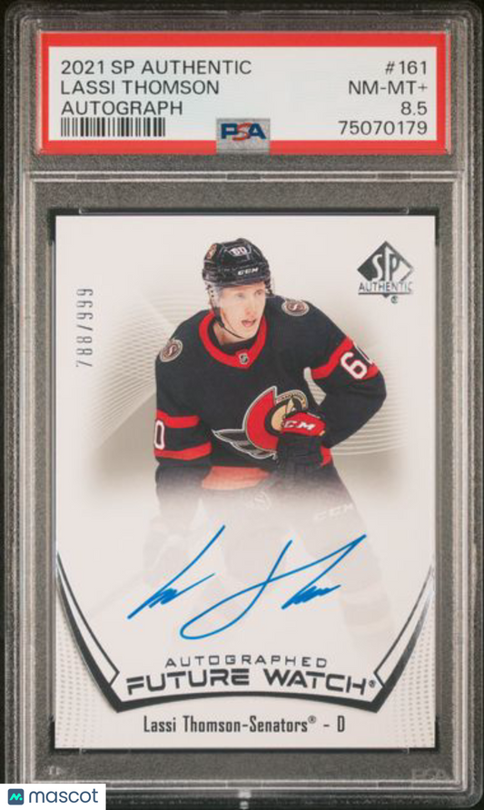 2021 SP Authentic - Lassi Thomson - FUTURE WATCH AUTO /999 - PSA