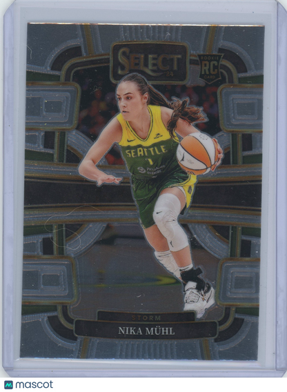 2024 Panini WNBA Select Basketball Nika Muhl #27 Concourse