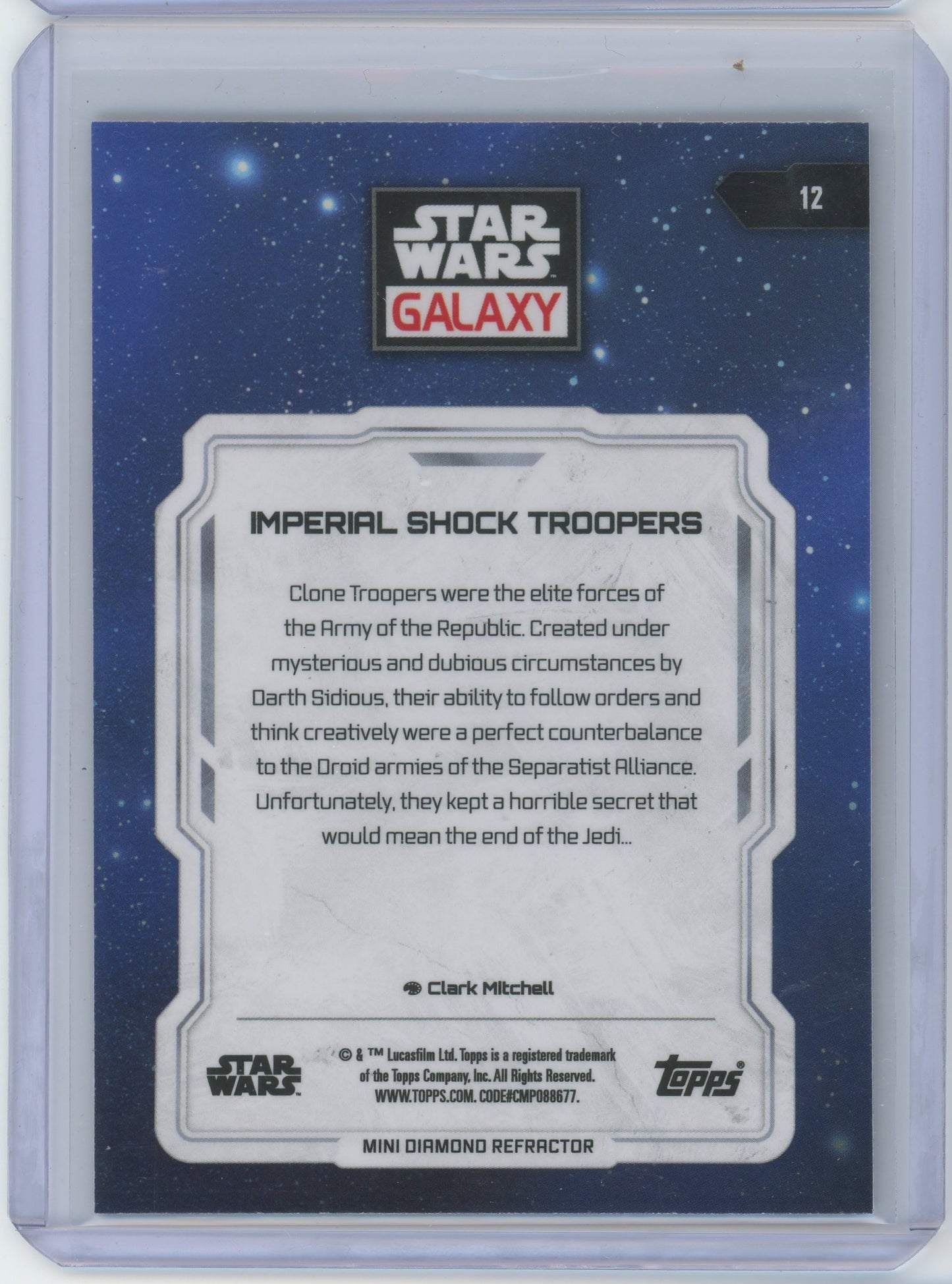 Star Wars Galaxy Imperial Shock Troopers #12