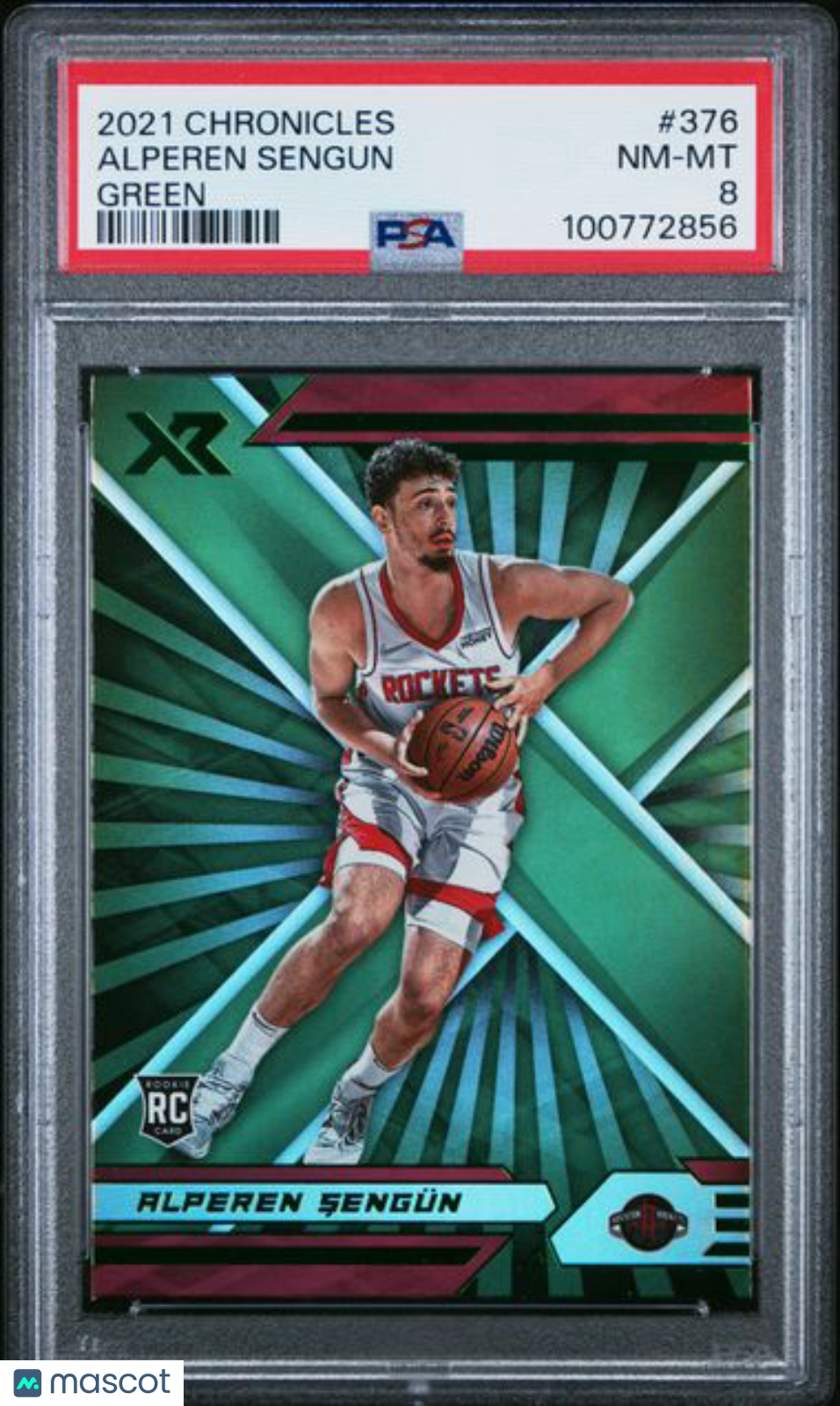 2021 Chronicles #378 Green  - Alperen Sengun - Rockets ROOKIE - PSA
