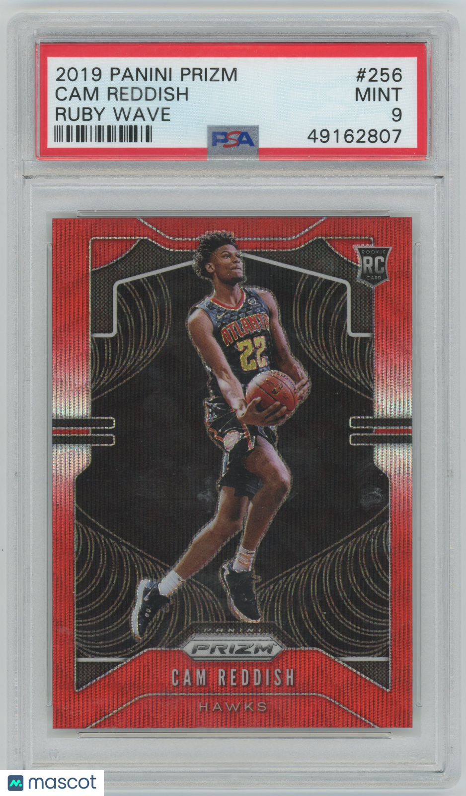 2019 Panini Prizm Cam Reddish #256 Ruby Wave PSA 9 - ROOKIE