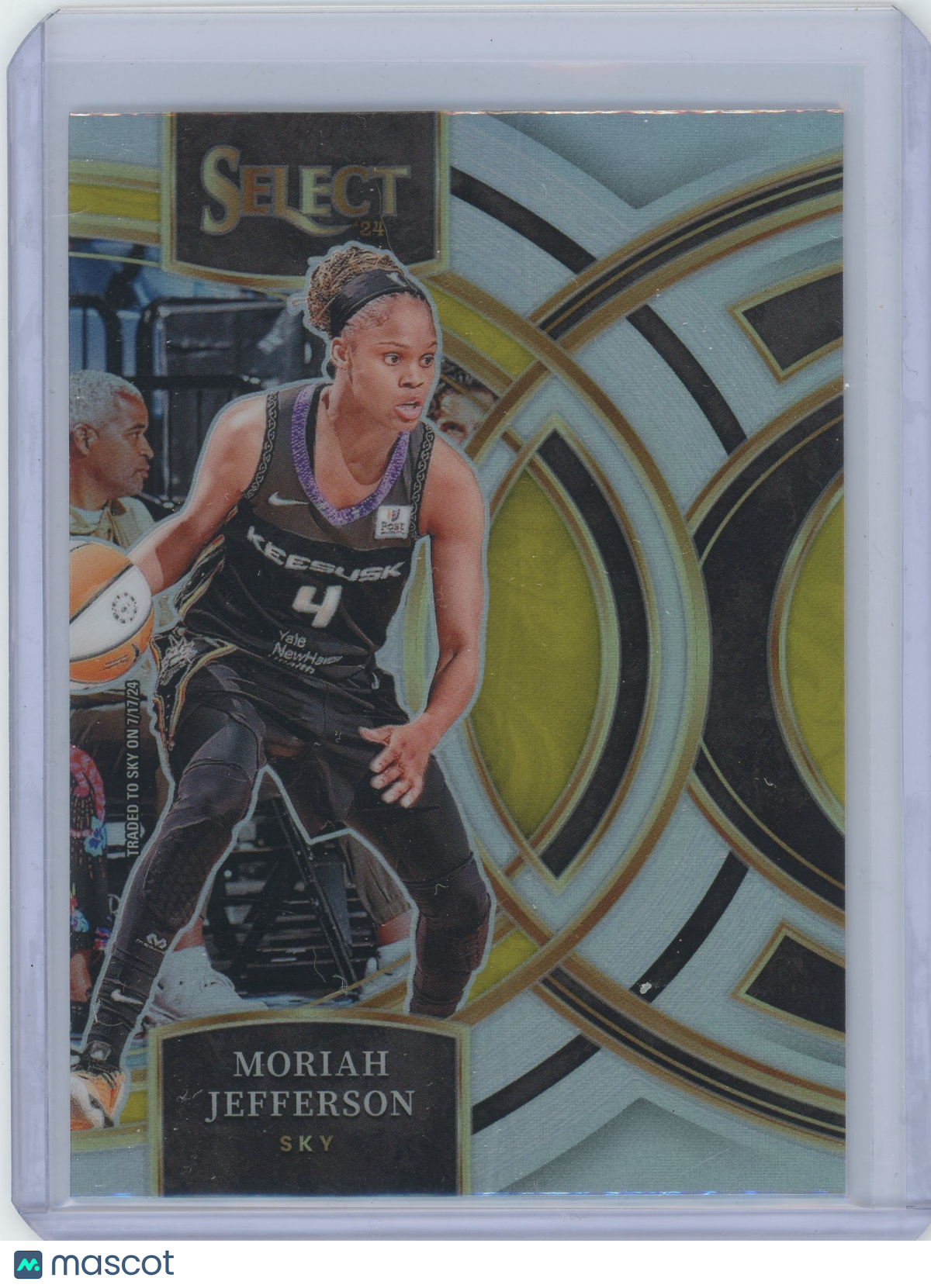 2024 Panini WNBA Select Basketball Moriah Jefferson #121 Premier Silver Prizm