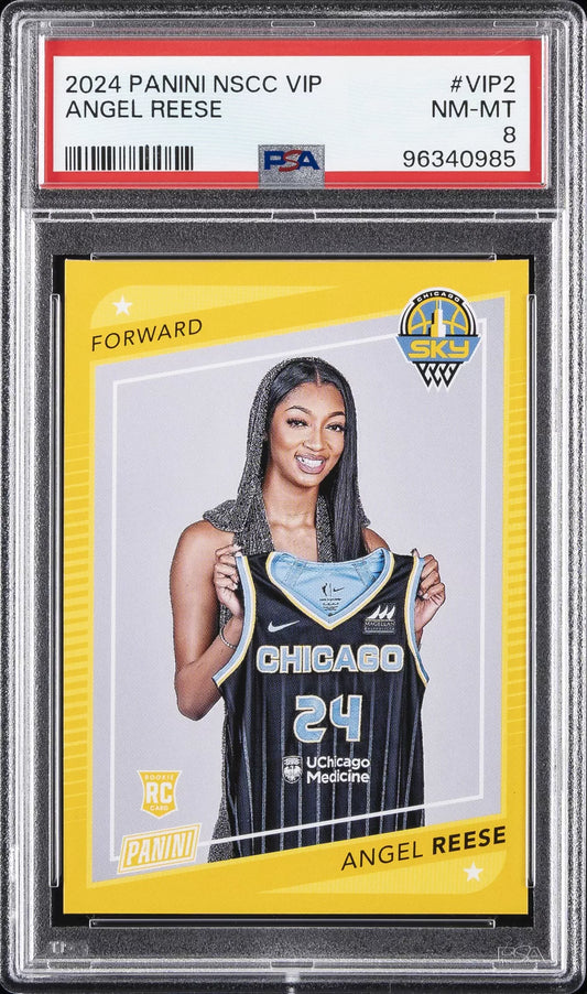 2024 Panini NSCC VIP Promo Pack Angel Reese #VIP2 PSA 8