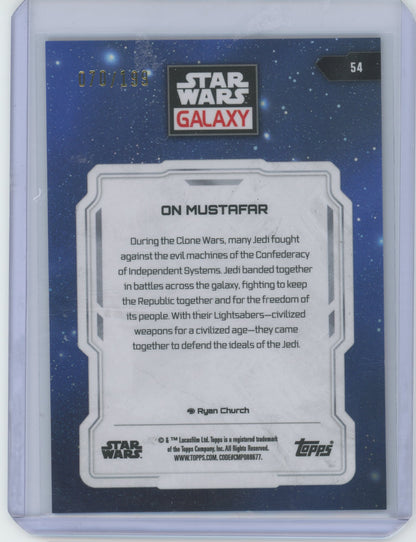 Star Wars Galaxy On Mustafar 070/199 #54