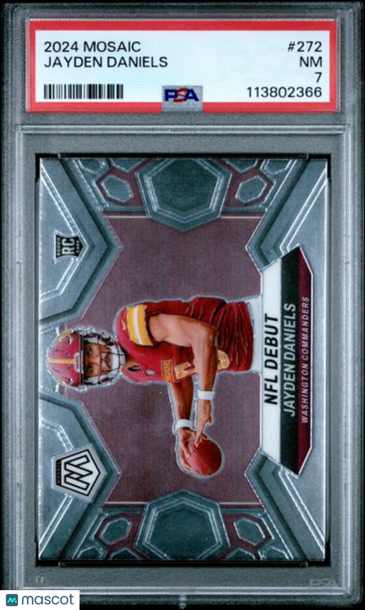 2024 Panini Mosaic - Jayden Daniels #272 - ROOKIE - PSA - ROOKIE