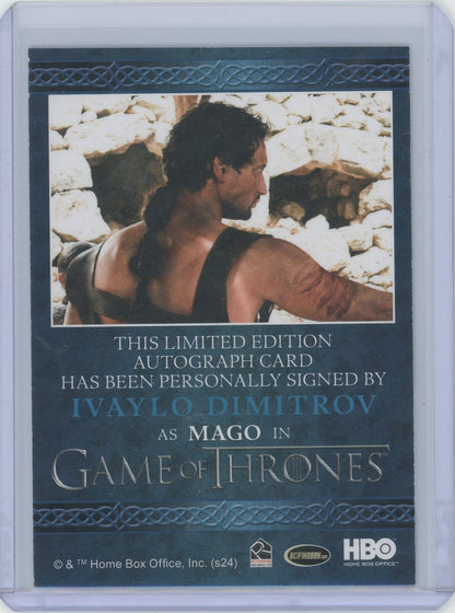 Ivaylo Dimitrov as Mago - Game of Thrones: Legends of the Realm
