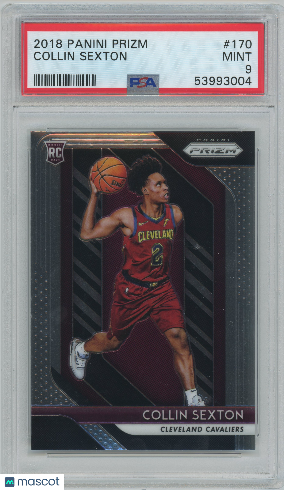 2018 Panini Prizm Collin Sexton ROOKIE #170 PSA 9