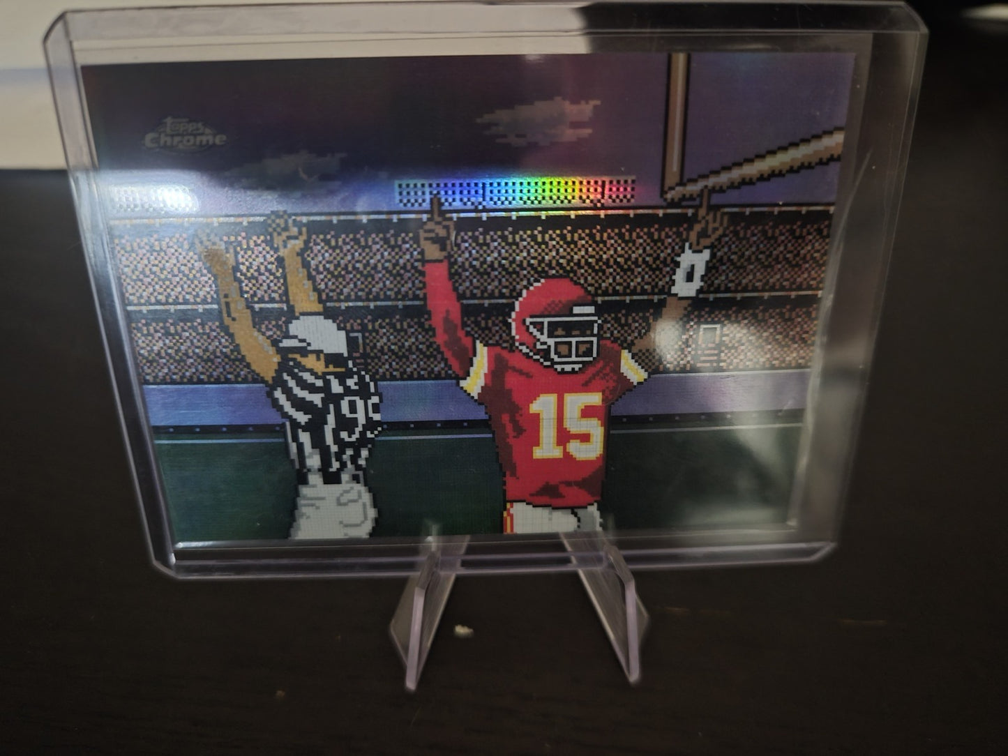 2025 Topps Chrome NFL - Patrick Mahomes II #TECMO-21 - Tecmo Bowl SSP