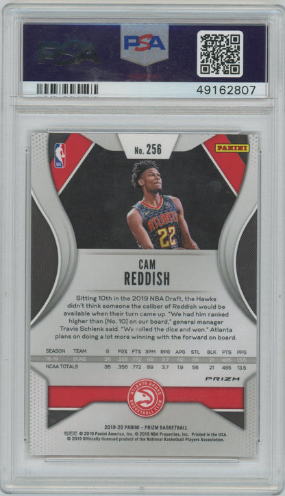 2019 Panini Prizm Cam Reddish #256 Ruby Wave PSA 9 - ROOKIE