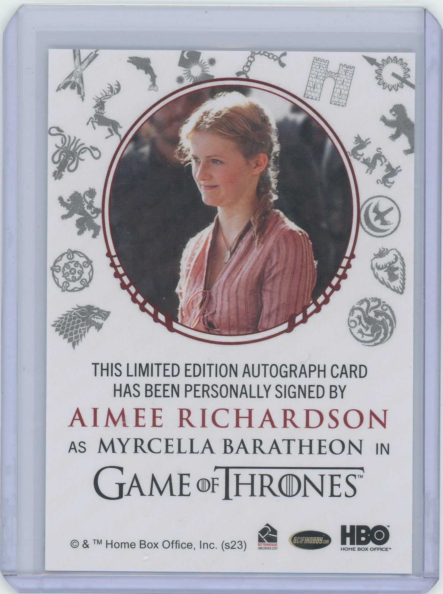 Aimee Richardson as Myrcella Baratheon - Game of Thrones: Legends of the Realm