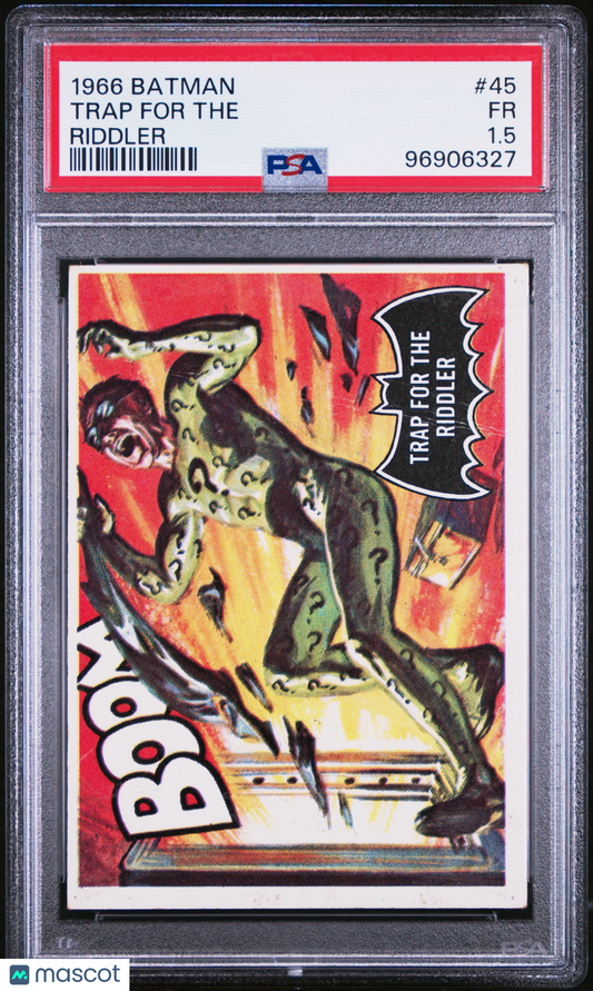 1966 Batman - BLACK BAT - #45 Trap for the Riddler - PSA 1.5