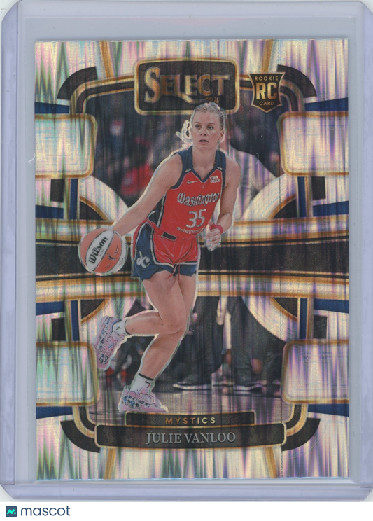 2024 Panini WNBA Select Basketball Julie Vanloo #57 Concourse Tectonic