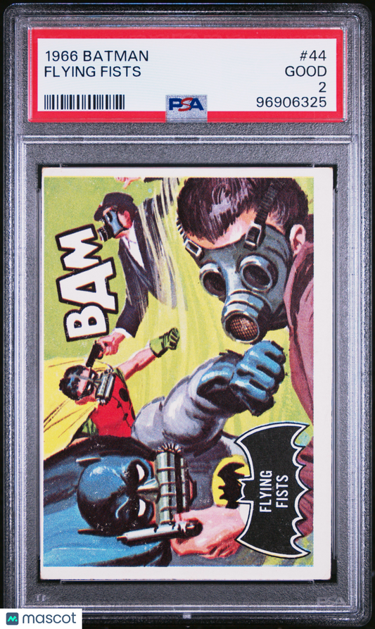 1966 Batman - BLACK BAT - #44 Flying Fists - PSA 2 GOOD