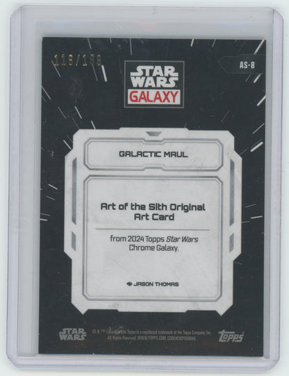 Star Wars Galaxy Galactic Maul 116/199 #AS-8