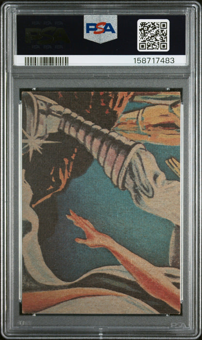1977 STAR WARS - LUKE RUSHES TO SAVE HIS LOVED ONES #25 - PSA 2