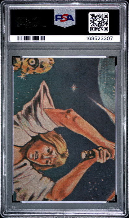 1977 Star Wars - Facing The Deadly Chasm #41 - PSA 4.5