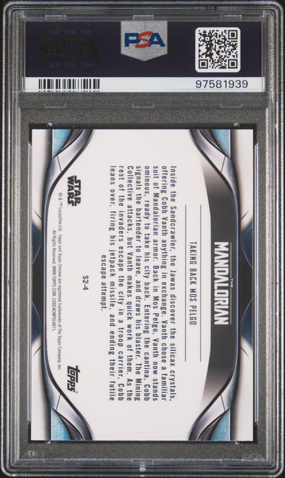 2022 Star Wars - The Mandalorian - Taking Back Mos Pelgo - Beskar Edition - PSA