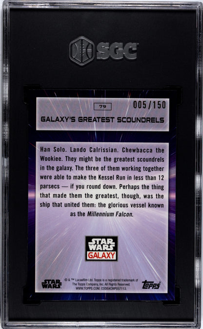 2022 Star Wars Galaxy Galaxy's Greatest Scoundrels - /150 SGC 10 - /150