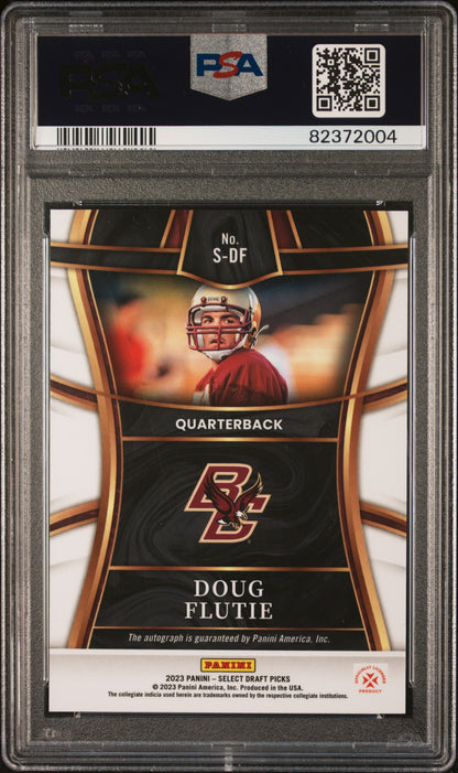 2023 Panini Select Draft Picks - Doug Flutie #SDF - AUTOGRAPH - PSA 10 Auto 10