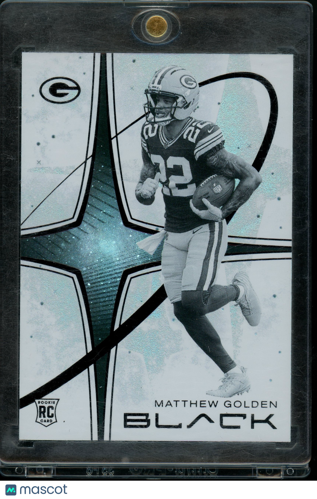 2025 Panini Black Football Matthew Golden #24 RC