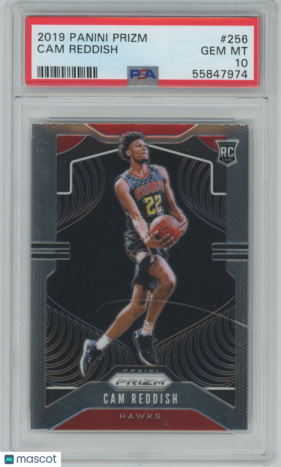 2019 Panini Prizm Cam Reddish ROOKIE #256 PSA 10