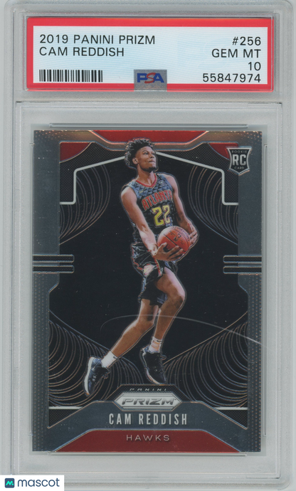 2019 Panini Prizm Cam Reddish ROOKIE #256 PSA 10