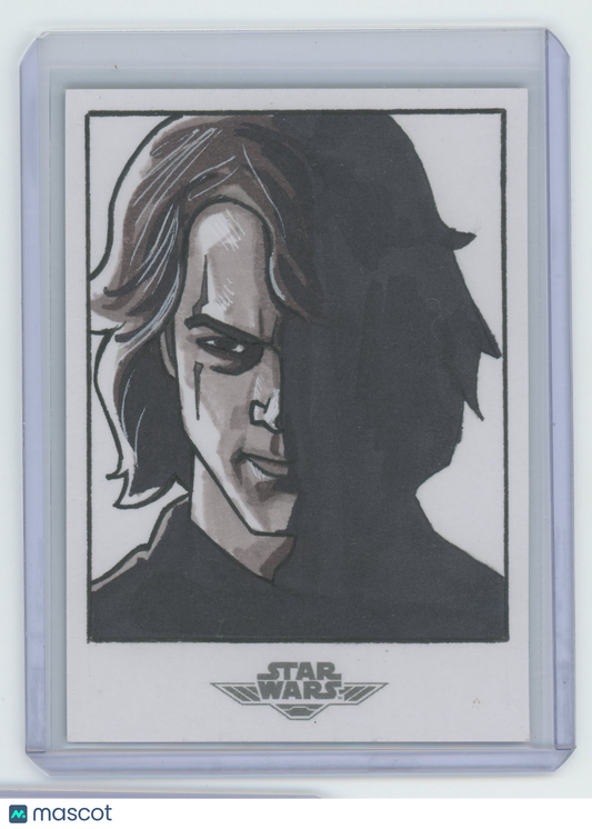 2024 Star Wars Galaxy Anakin Skywalker 1/1 Sketch Card