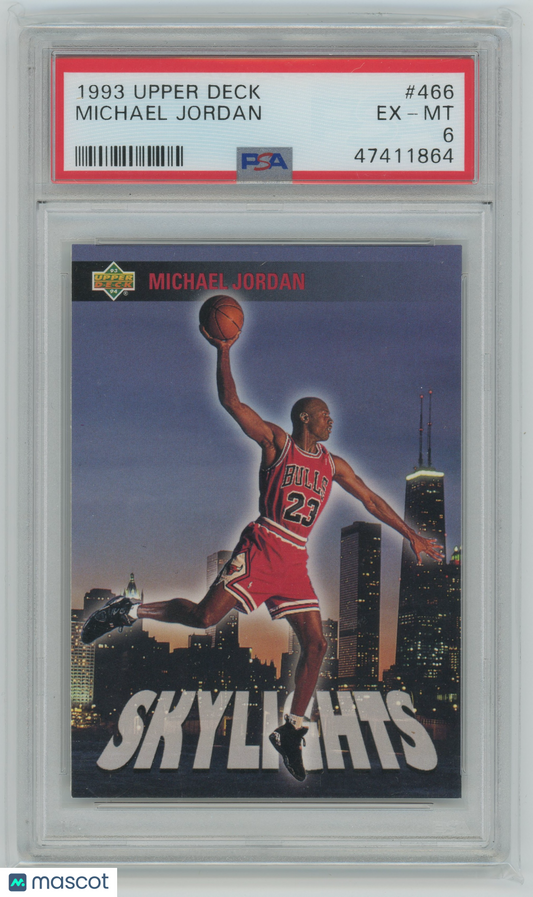 1993 Upper Deck Michael Jordan #466 PSA 6