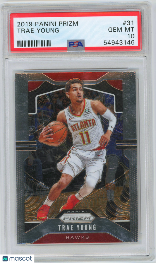 2019 Panini Prizm Trae Young #31 PSA 10