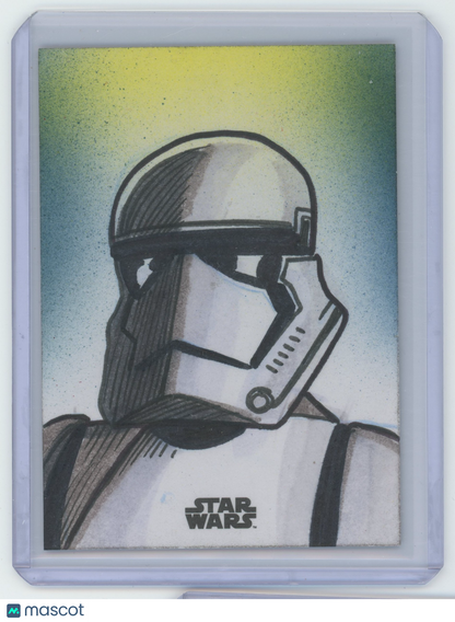 2024 Star Wars Galaxy Stormtrooper 1/1 Sketch Card