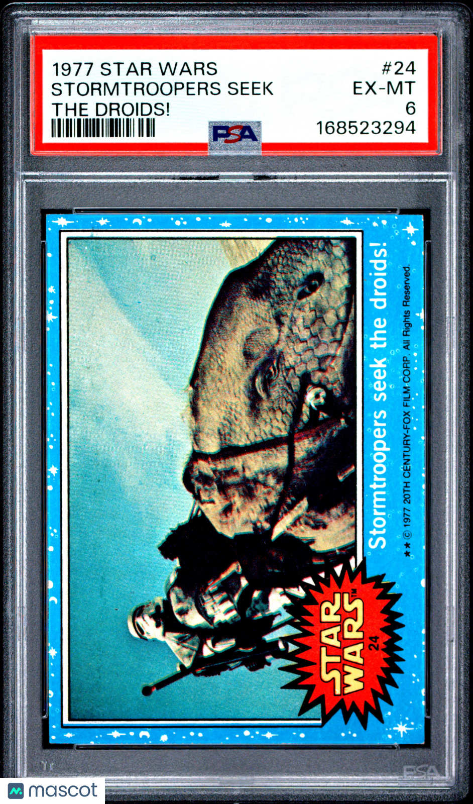 1977 Star Wars - Stormtroopers Seek The Droids! #24 - PSA 6