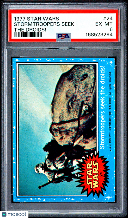 1977 Star Wars - Stormtroopers Seek The Droids! #24 - PSA 6