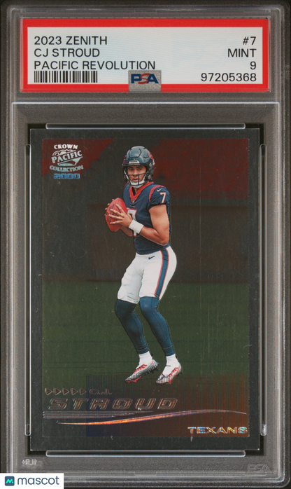 2023 Panini Zenith Pacific Revolution CJ Stroud #7 PSA 9