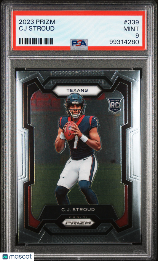 2023 Panini Prizm CJ Stroud #339 PSA 9