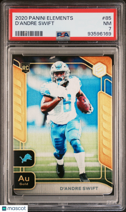 2020 Panini Elements /79 D'andre Swift /79 POP 1 PSA 7 - POP 1 NO higher /79