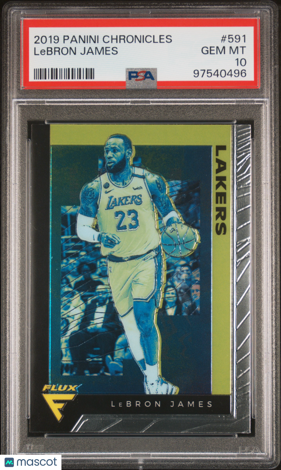 2019 Panini Chronicles LeBron James #591 PSA 10