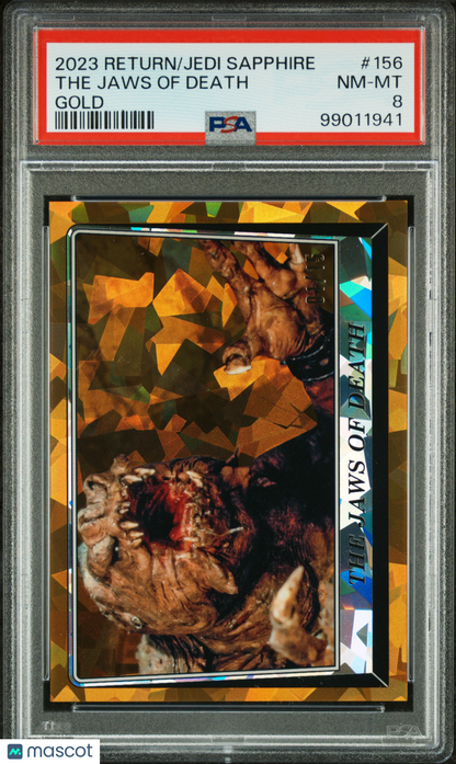 2023 Star Wars Sapphire - Return Of The Jedi - The Jaws Of Death /15 PSA 8 - /15